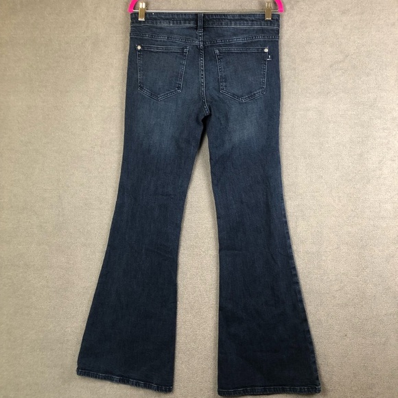 Anthropologie Pilcro Flare Denim Jeans With Pockets Size 28 - Picture 3 of 11